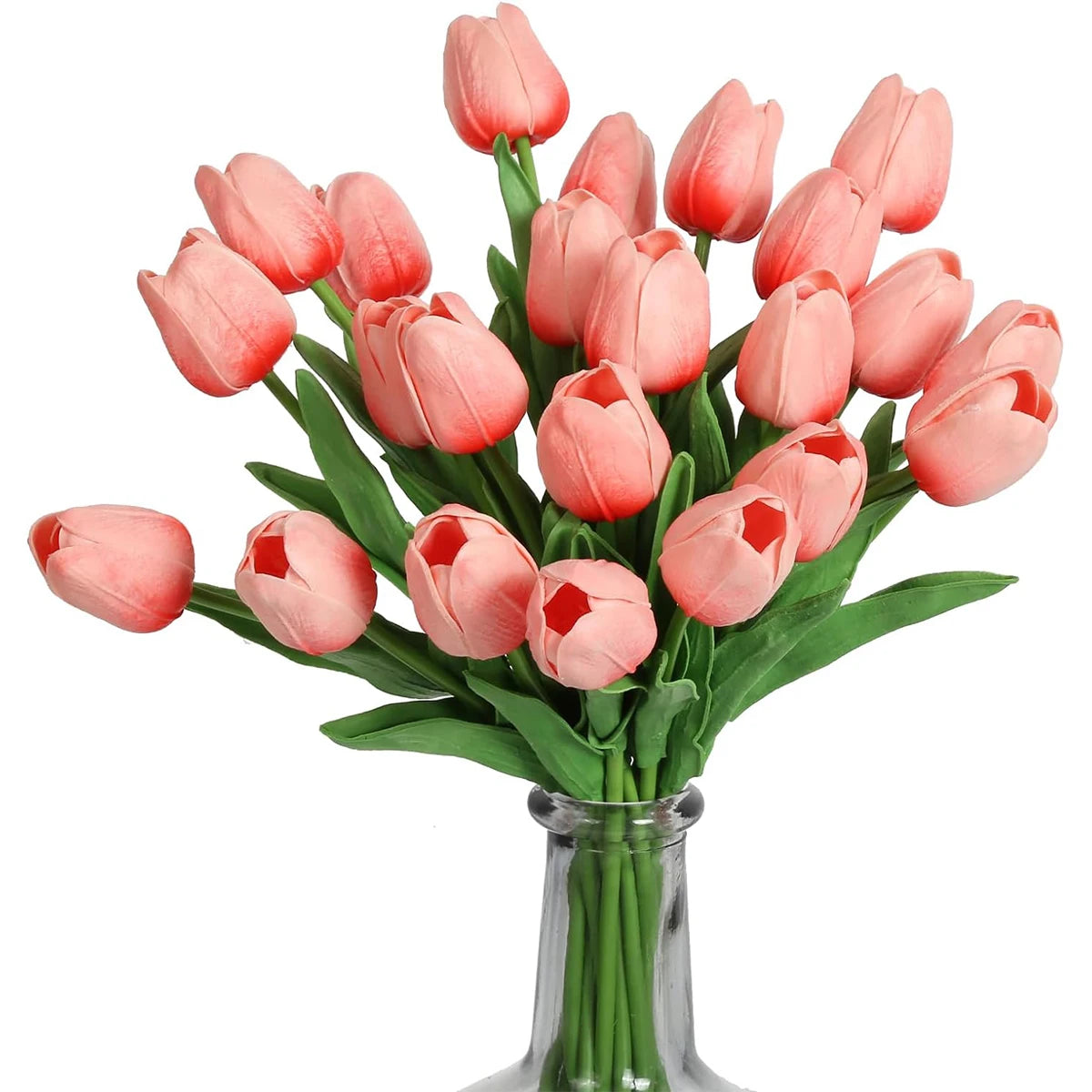 10/30PCS Artificial Flowers Real Touch Tulip Scrapbooking Vase Home Decor Wedding Garden Rose Arch Garland Mother's Day Bouquets