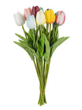10/30PCS Artificial Flowers Real Touch Tulip Scrapbooking Vase Home Decor Wedding Garden Rose Arch Garland Mother's Day Bouquets